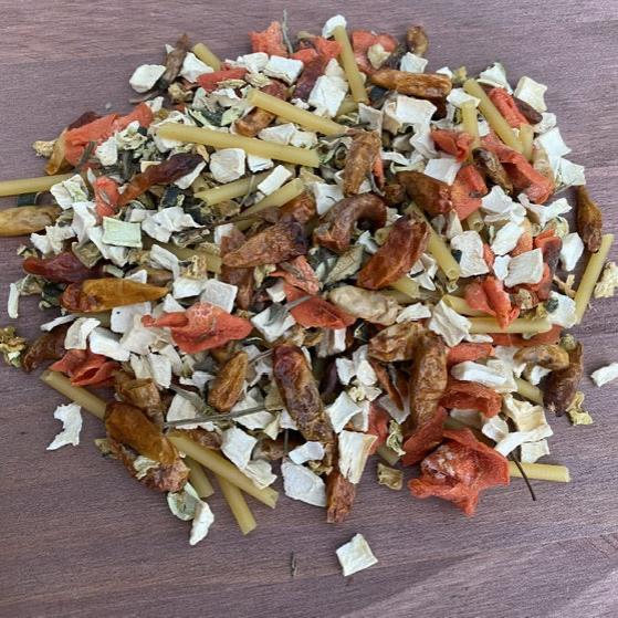 Beetroot pumpkin warm bite