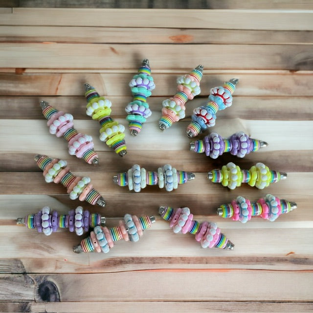 Voetspeeltje Rainbow Pastel - Parrot and Bird Supplies