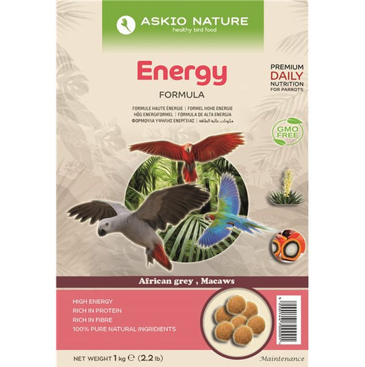 Askio Hoog Energie 1 kilo - Parrot and Bird Supplies