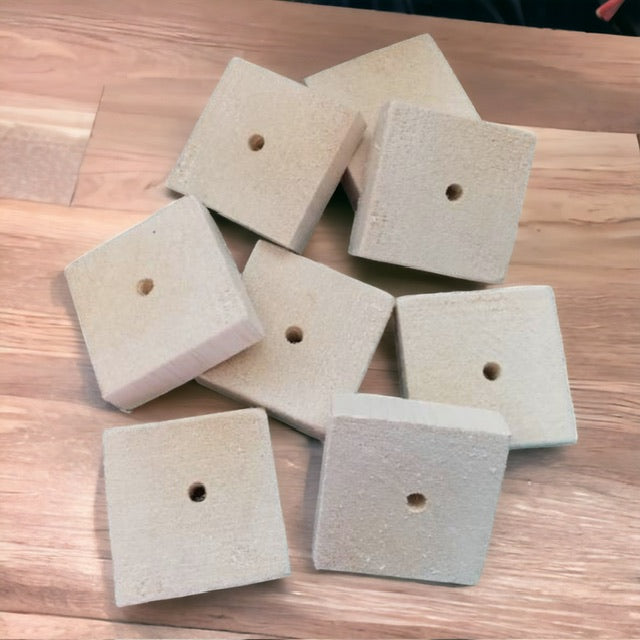 Balsa hout schijven 5x5 - Parrot and Bird Supplies