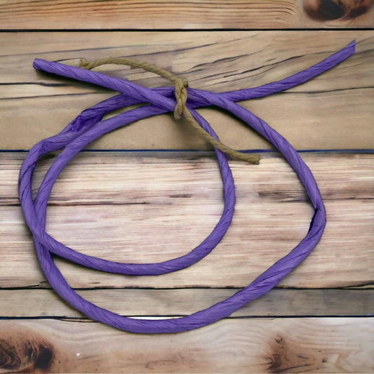 Purple  paper rope 1 meter