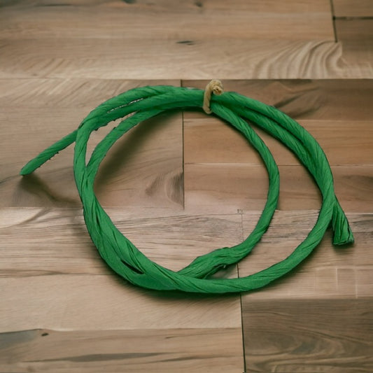 Green  paper rope 1 meter