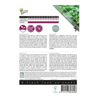 Microgreens Citroen basilicum