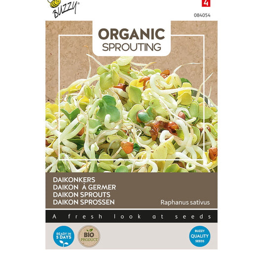 Organic Sprouting Daikonkers