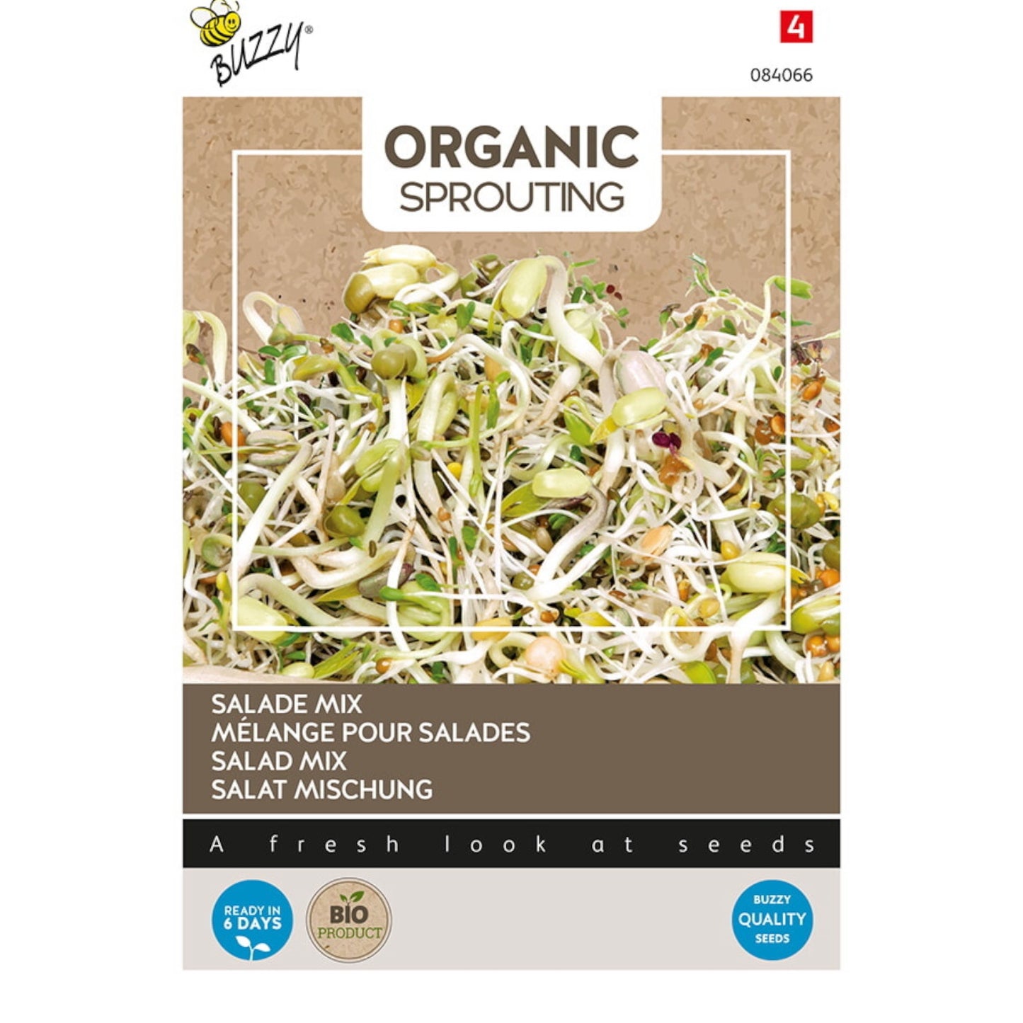 Organic Sprouting Salademengsel